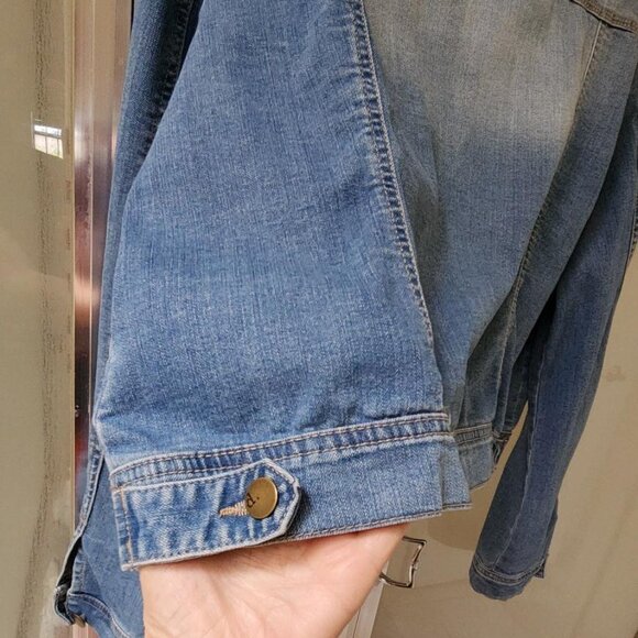 d. jeans Jean Jacket Size L - Picture 8 of 9